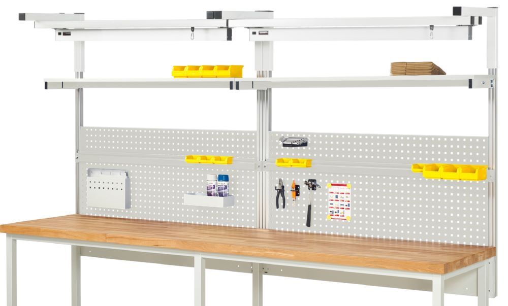 Produktbild System Aufbau Komplettset 04 für Produktbreite 3000 mm RAL7035 bild 2