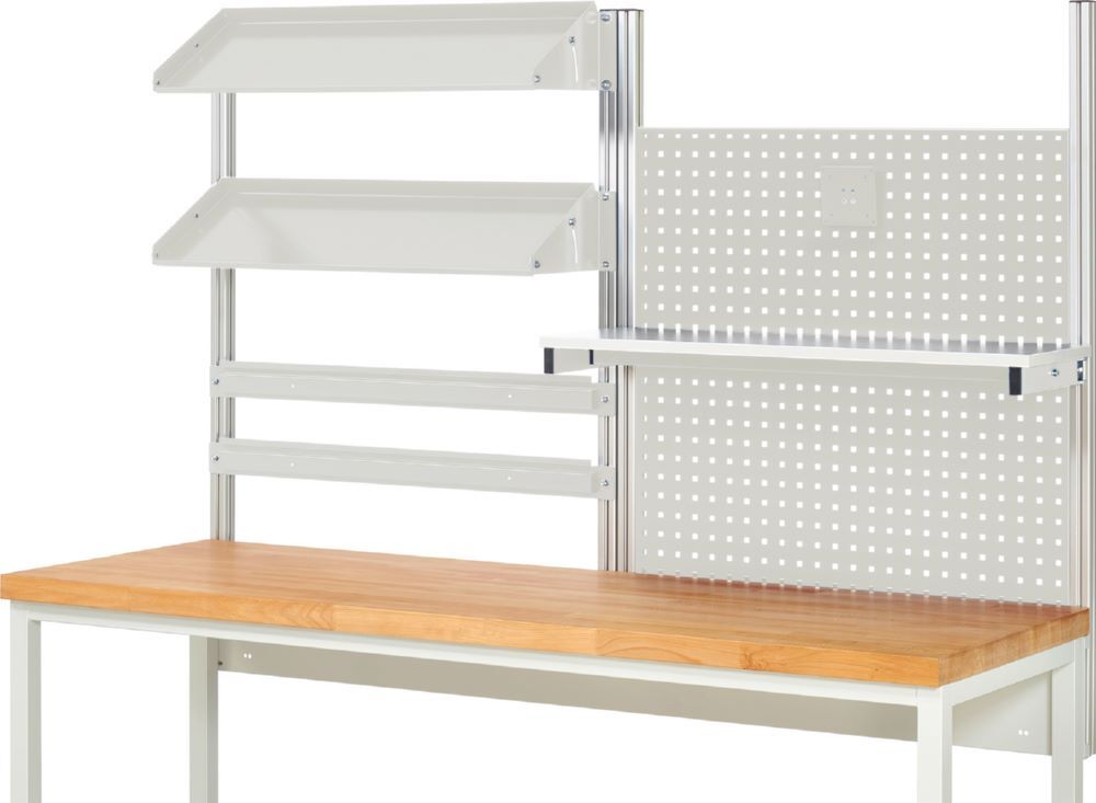 Produktbild Rau Werkbänke System Aufbau Komplettset 05 für Produktbreite 2000 mm RAL7035