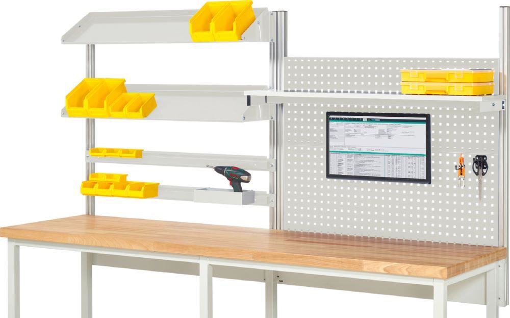 Produktbild System Aufbau Komplettset 05 für Produktbreite 2500 mm RAL7035 bild 2