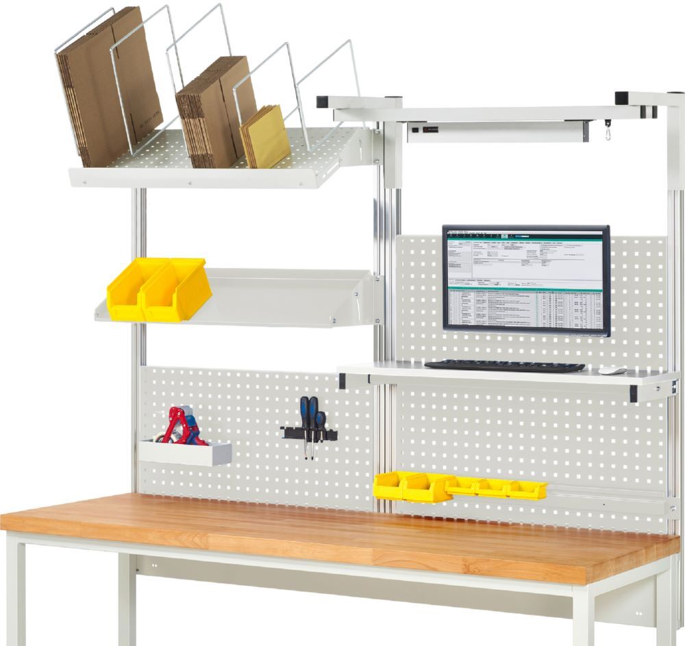 Produktbild System Aufbau Komplettset 06 für Produktbreite 2000 mm RAL7035 bild 2