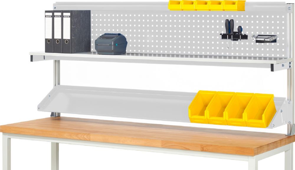 Produktbild System Aufbau 2000 x 350 x 900 mm Komplettset-01 zur Montage auf Arbeitsplatte bild 2