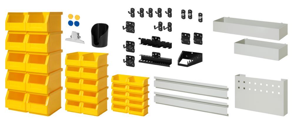 Rau Werkbänke System-Zubehör Set-01 Produktbild Rau Werkbänke System-Zubehör Set-01