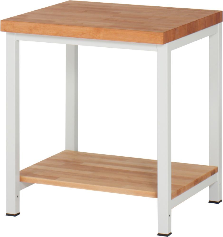 Produktbild Rau Werkbänke Werkbank 8000 750 x 700 x 840-1040 mm Ablageboden Buche