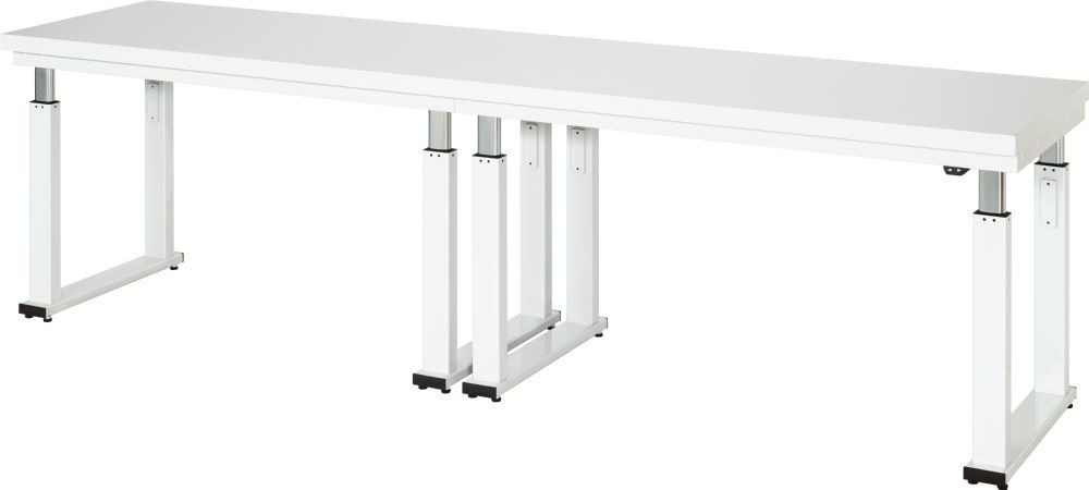 RAU Werkbank adlatus 600 Arbeitstisch 3000 x 740 bis 1140 mm Produktbild RAU Werkbank adlatus 600 Arbeitstisch 3000 x 740 bis 1140 mm