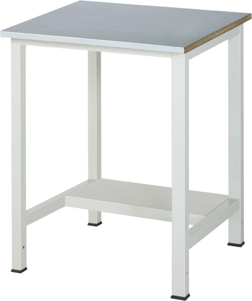 RAU Werktisch 900 Arbeitstisch mit Platte aus Stahlblechbelag 750 x 800 x 825 mm Produktbild RAU Werktisch 900 Arbeitstisch mit Platte aus Stahlblechbelag 750 x 800 x 825 mm