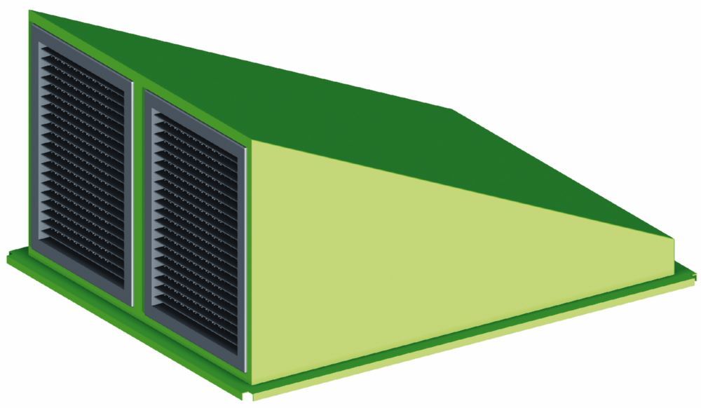 Remko Ausblashaube mit Luftaustrittsgittern HB-90 VRS 440 EN Produktbild Remko Ausblashaube mit Luftaustrittsgittern HB-90 VRS 440 EN