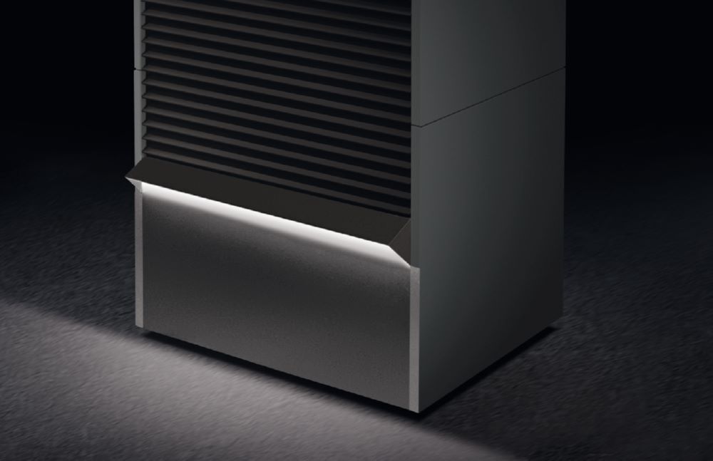 Remko LED Ambiente-Licht Luftaustritt RAL 7021 Produktbild Remko LED Ambiente-Licht Luftaustritt RAL 7021