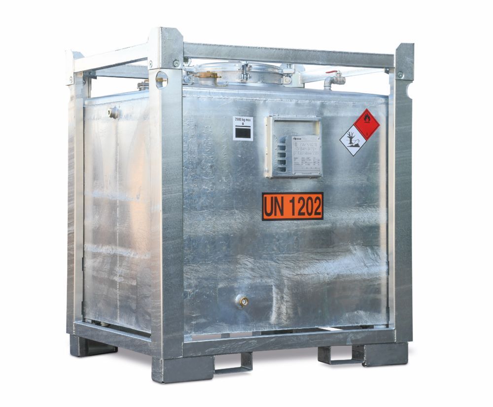 Remko Sicherheits Heizöltank 1000 L inkl. Saugrohr und Kupplungen Produktbild Remko Sicherheits Heizöltank 1000 L inkl. Saugrohr und Kupplungen