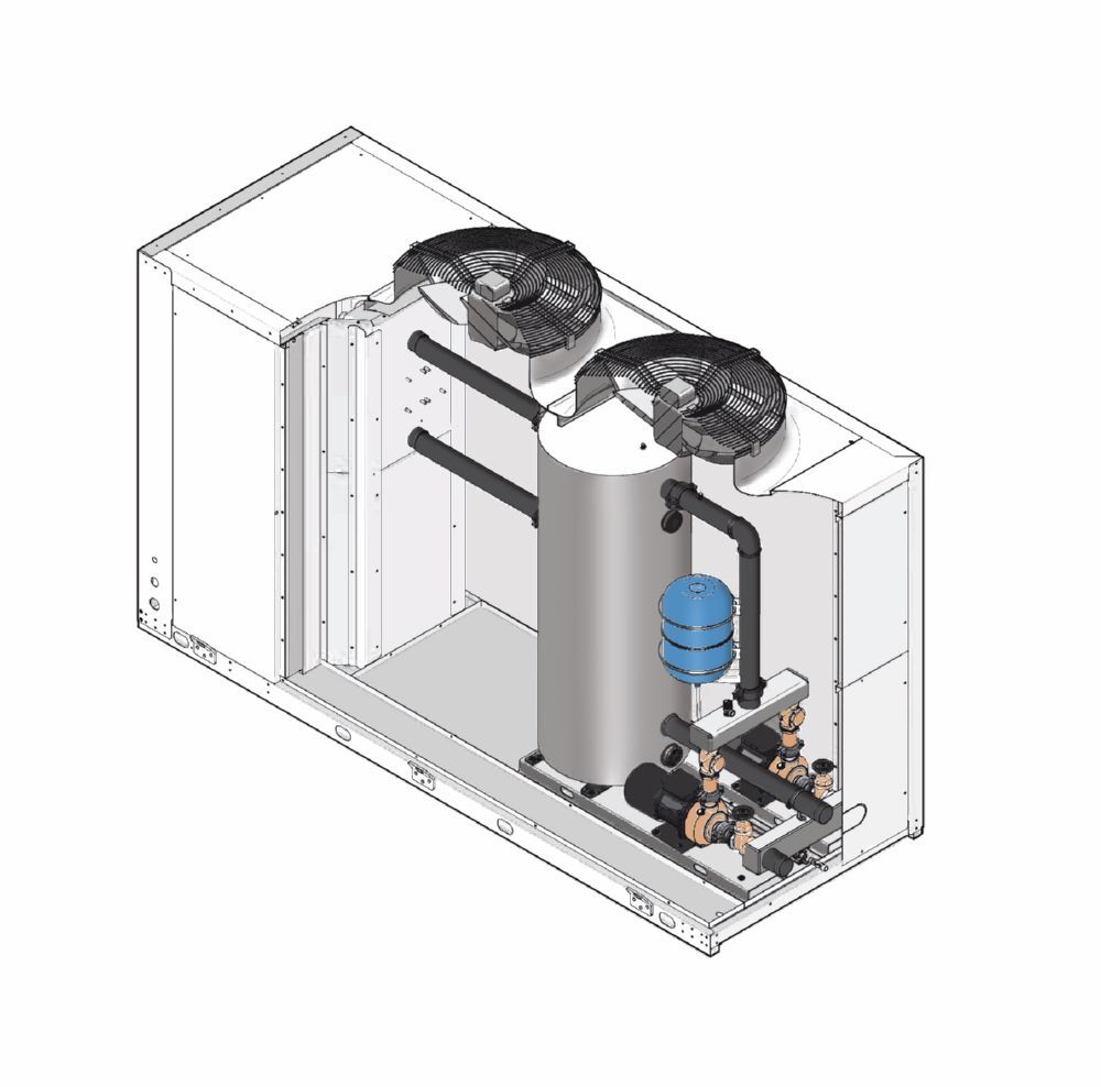 Remko Speicher Standardpumpe MAG Manometer KWE 550-800 Eco