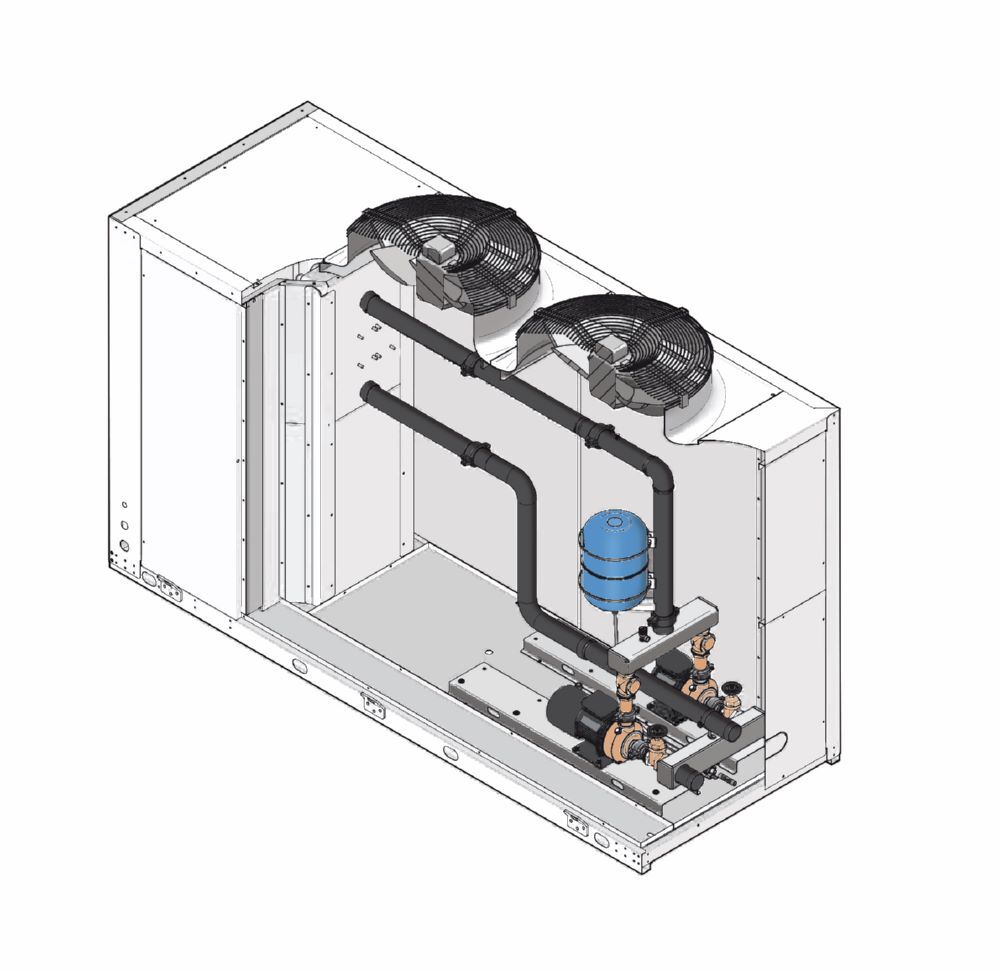 Remko Standardpumpe und Manometer KWE 1600-2100 Eco Produktbild Remko Standardpumpe und Manometer KWE 1600-2100 Eco