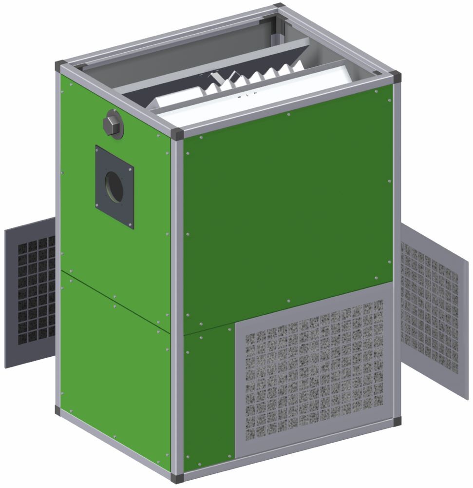 Produktbild Remko Staubfilter F-100 3 Seitig Pos. I-III