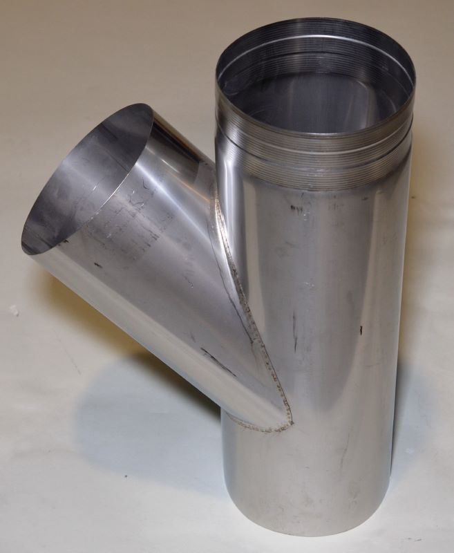 Remko T-Anschluss AS-T45-D Durchmesser 200 mm Produktbild Remko T-Anschluss AS-T45-D Durchmesser 200 mm