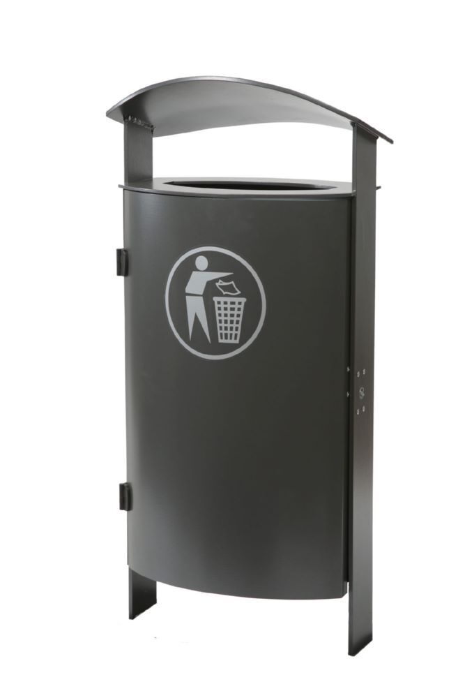 Renner Abfallbehälter 70 l DB703 zum Einbetonieren Produktbild Renner Abfallbehälter 70 l DB703 zum Einbetonieren