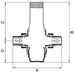 RIEGLER Druckregler für Trinkwasser DVGW geprüft R1.1/4 1,5 bis 6 bar PE max16 bar Produktbild RIEGLER Druckregler für Trinkwasser DVGW geprüft R1.1/4 1,5 bis 6 bar PE max16 bar bild 2