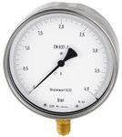 RIEGLER Feinmessmanometer G 1/2 Typ 31220 radial unten -1 bis 0,6 bar 160 mm Produktbild RIEGLER Feinmessmanometer G 1/2 Typ 31220 radial unten -1 bis 0,6 bar 160 mm