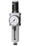 RIEGLER Filterregler Futura PC Behälter SK Mano BG4 G3/4 0,1 bis 2 bar HA
