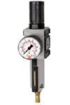RIEGLER Filterregler Futura mit Metallbehälter SR Mano BG4 G1 0,1 bis 1 bar VA