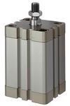 RIEGLER Kompaktzylinder ISO21287 doppeltwirkend AG Kolben 125mm Hub 250 G1/4 RIEGLER Kompaktzylinder ISO21287 doppeltwirkend AG Kolben 125mm Hub 250 G1/4