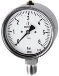 RIEGLER Manometer CrNi-Stahl Sicherheitsa. G 1/2 radial unten 0 bis 400,0 bar 100 mm RIEGLER Manometer CrNi-Stahl Sicherheitsa. G 1/2 radial unten 0 bis 400,0 bar 100 mm