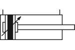 RIEGLER Normzylinder SAI doppeltwirkend Kolben 100mm Hub 300 G1/2 RIEGLER Normzylinder SAI doppeltwirkend Kolben 100mm Hub 300 G1/2