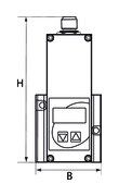 Riegler Proportional Regelventil sentronic LP 24V DC G1/4 DN4 Riegler Proportional Regelventil sentronic LP 24V DC G1/4 DN4