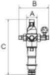 RIEGLER Rückspülfilter mit Druckregler für Trinkwasser DVGW geprüft R3/4 RIEGLER Rückspülfilter mit Druckregler für Trinkwasser DVGW geprüft R3/4