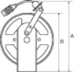 Riegler Schlauchaufroller Druckluft Wasser PU Schlauch 12x8 Länge 15 m Produktbild Riegler Schlauchaufroller Druckluft Wasser PU Schlauch 12x8 Länge 15 m bild 2