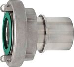 Riegler Storz Kupplung Stutzen Schaleneinband ES V4A Größe 110-A LW100 Produktbild Riegler Storz Kupplung Stutzen Schaleneinband ES V4A Größe 110-A LW100