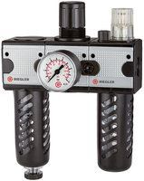 RIEGLER Wartungseinheit 3tlg multifix PC Behälter und Schutzkorb BG3 G3/4 Produktbild RIEGLER Wartungseinheit 3tlg multifix PC Behälter und Schutzkorb BG3 G3/4