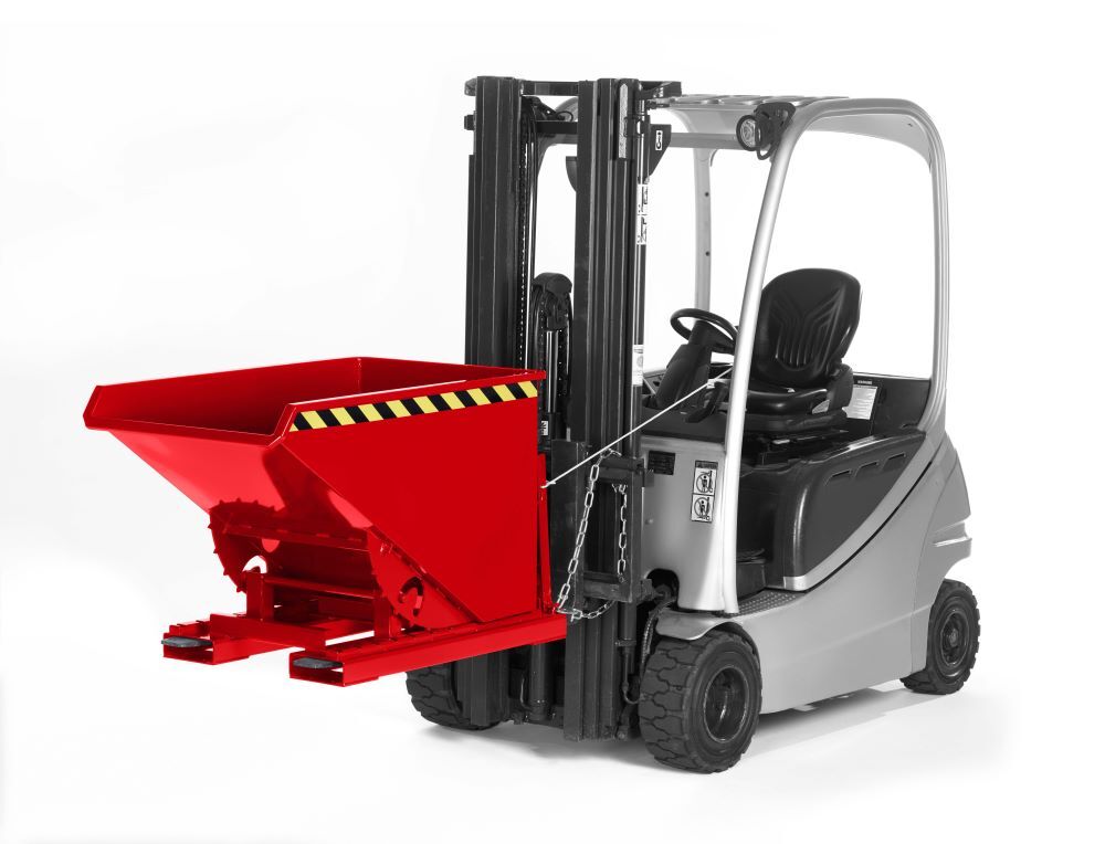 RR Muldenkipper Abrollkipper Typ RAM210 1870x1800x1100 RAL3000 Produktbild RR Muldenkipper Abrollkipper Typ RAM210 1870x1800x1100 RAL3000 bild 2