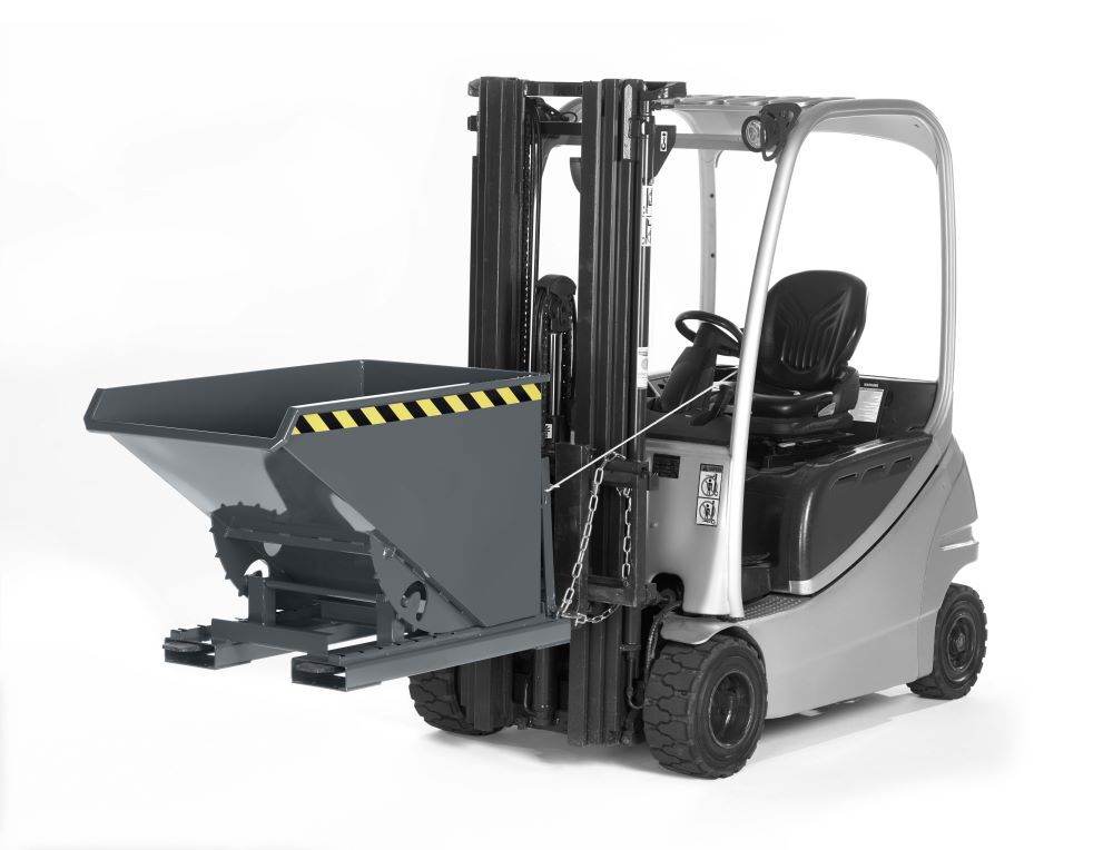 RR Muldenkipper Abrollkipper Typ RAM210 1870x1800x1100 RAL7005 Produktbild RR Muldenkipper Abrollkipper Typ RAM210 1870x1800x1100 RAL7005 bild 2