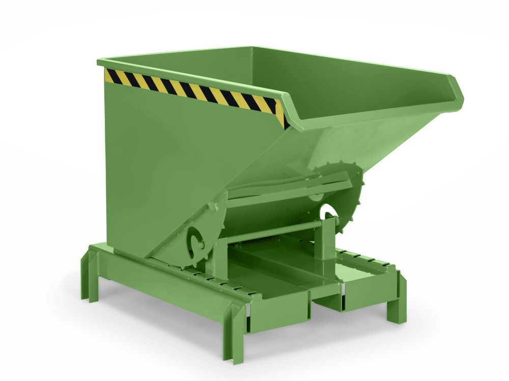 RR Abrollkipper Muldenkipper Typ RAM-DST 30 770x1340x825 RAL6011 Produktbild RR Abrollkipper Muldenkipper Typ RAM-DST 30 770x1340x825 RAL6011