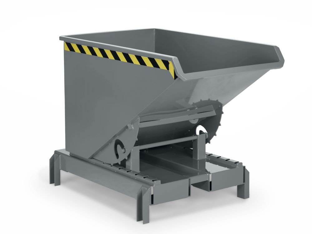 RR Abrollkipper Muldenkipper Typ RAM-DST 30 770x1340x825 RAL7005 Produktbild RR Abrollkipper Muldenkipper Typ RAM-DST 30 770x1340x825 RAL7005