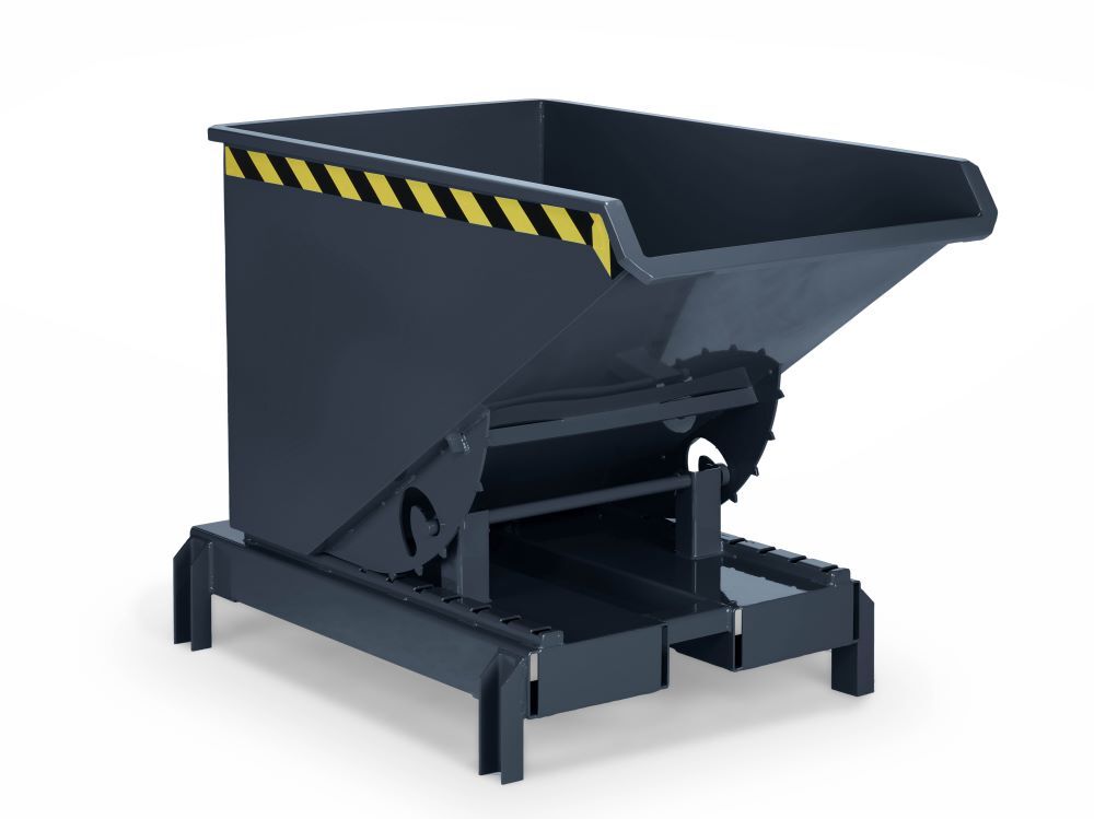 RR Abrollkipper Muldenkipper Typ RAM-DST 60 1070x1340x825 RAL7016 Produktbild RR Abrollkipper Muldenkipper Typ RAM-DST 60 1070x1340x825 RAL7016