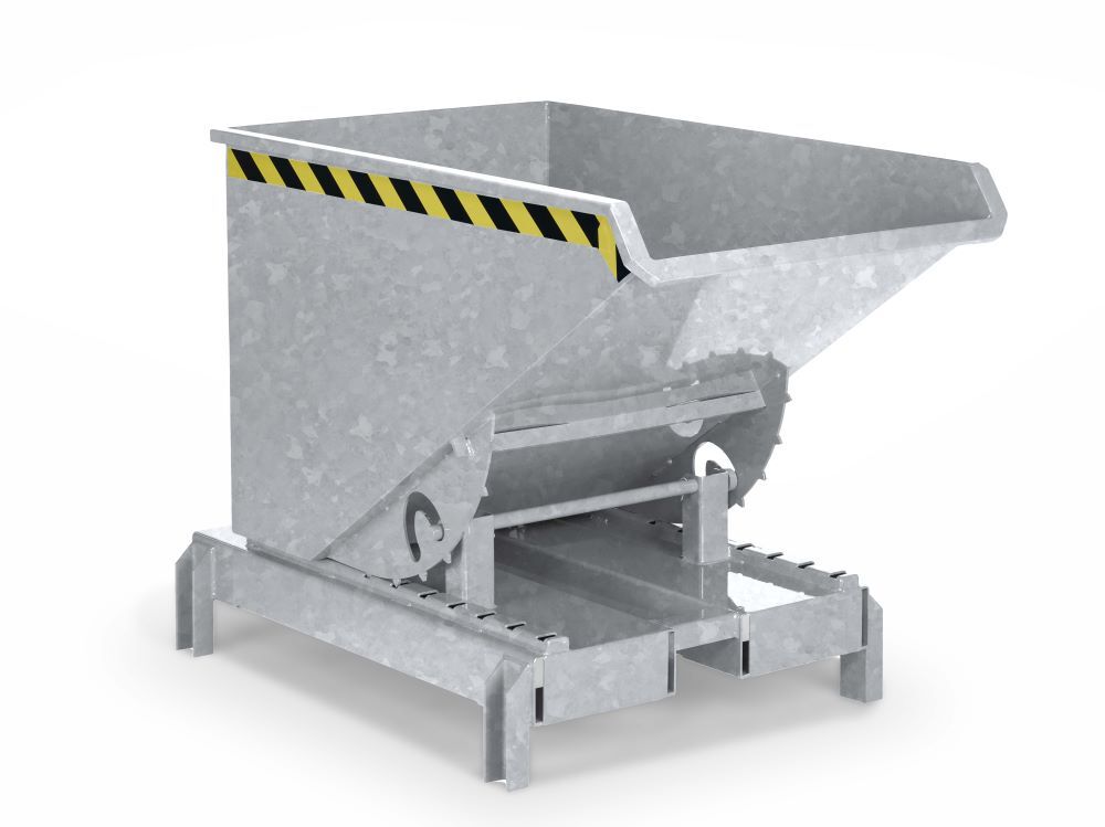 RR Abrollkipper Muldenkipper Typ RAM-DST 60 1070x1340x825 verzinkt Produktbild RR Abrollkipper Muldenkipper Typ RAM-DST 60 1070x1340x825 verzinkt