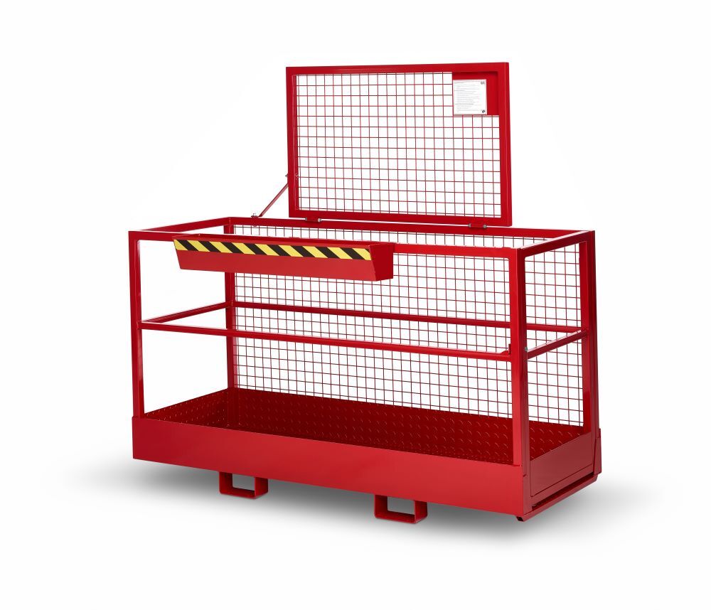 RR Arbeitskorb Typ RAK Big 2000x800x1910 RAL3000 Produktbild RR Arbeitskorb Typ RAK Big 2000x800x1910 RAL3000