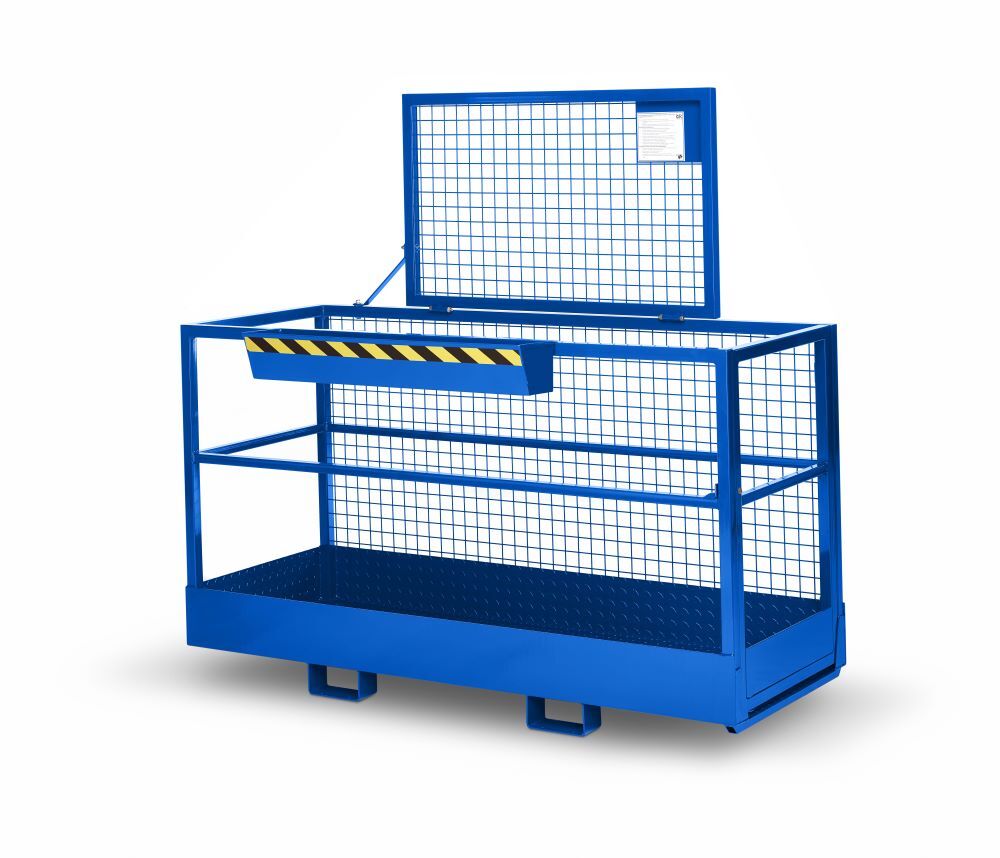 RR Arbeitskorb Typ RAK Big 2000x800x1910 RAL5010 Produktbild RR Arbeitskorb Typ RAK Big 2000x800x1910 RAL5010