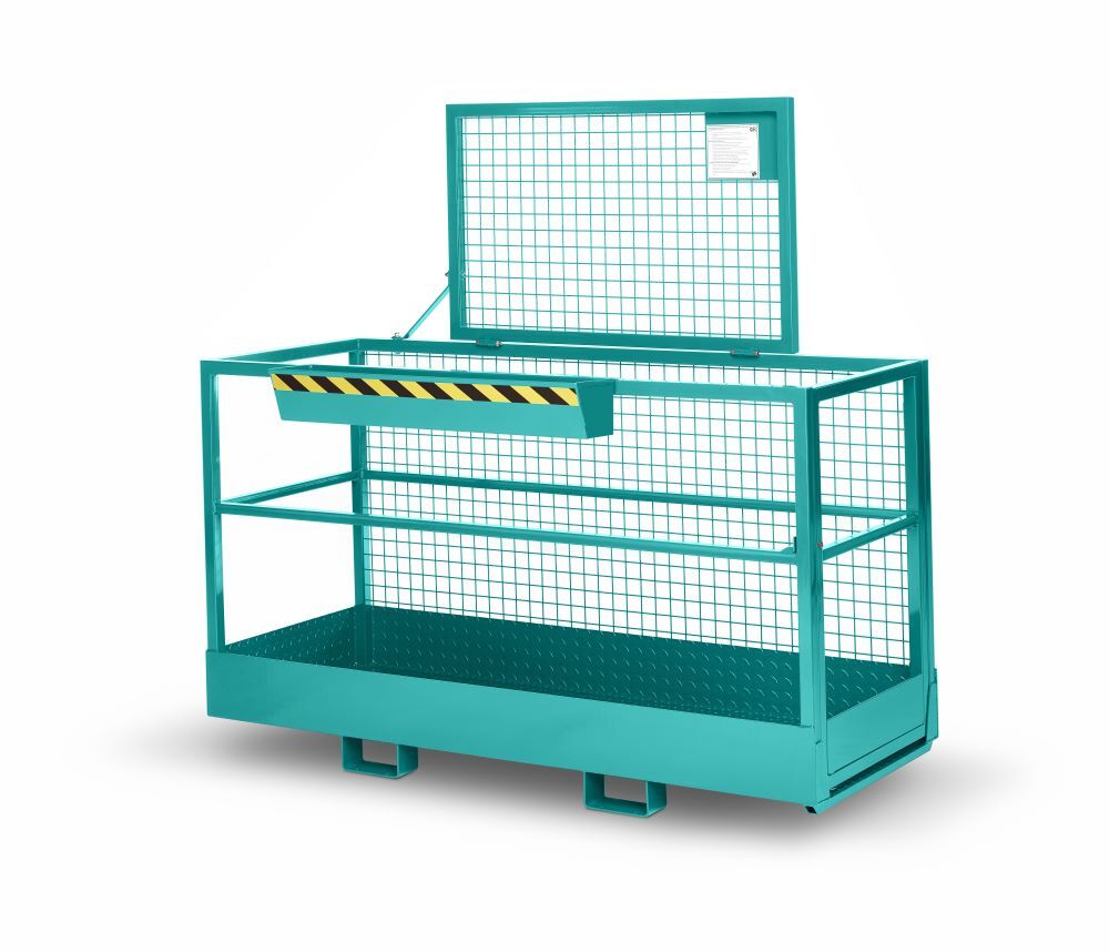 RR Arbeitskorb Typ RAK Big 2000x800x1910 RAL5018 Produktbild RR Arbeitskorb Typ RAK Big 2000x800x1910 RAL5018