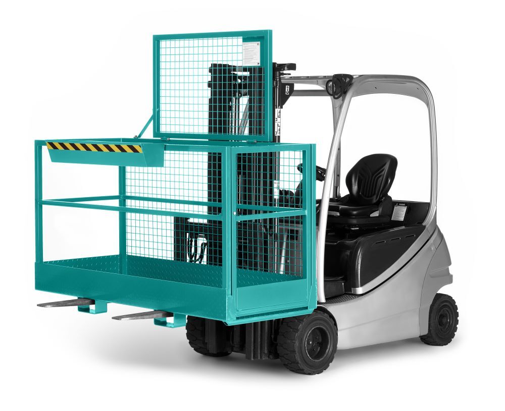 RR Arbeitskorb Typ RAK Big 2000x800x1910 RAL5018 Produktbild RR Arbeitskorb Typ RAK Big 2000x800x1910 RAL5018 bild 2