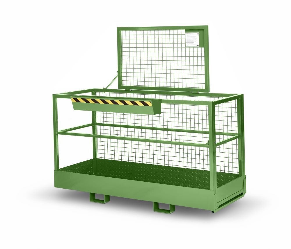 RR Arbeitskorb Typ RAK Big 2000x800x1910 RAL6011 Produktbild RR Arbeitskorb Typ RAK Big 2000x800x1910 RAL6011