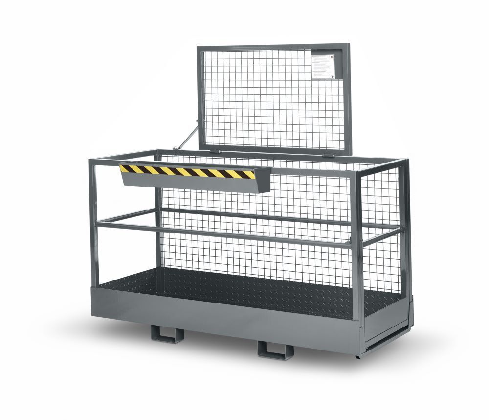 RR Arbeitskorb Typ RAK Big 2000x800x1910 RAL7005 Produktbild RR Arbeitskorb Typ RAK Big 2000x800x1910 RAL7005