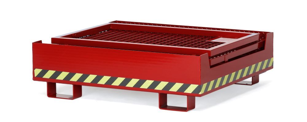 RR Arbeitskorb Typ RAK Compact 1200x1080x1910 RAL3000 Produktbild RR Arbeitskorb Typ RAK Compact 1200x1080x1910 RAL3000 bild 2