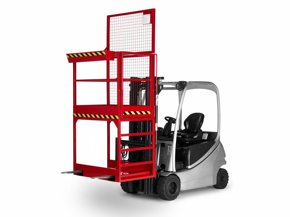 RR Arbeitskorb Typ RAK High 1200x800x2910 RAL3000 Produktbild RR Arbeitskorb Typ RAK High 1200x800x2910 RAL3000 bild 2