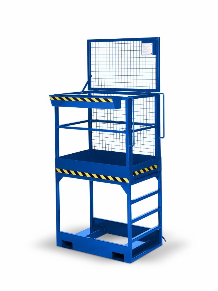 RR Arbeitskorb Typ RAK High 1200x800x2910 RAL5010 Produktbild RR Arbeitskorb Typ RAK High 1200x800x2910 RAL5010