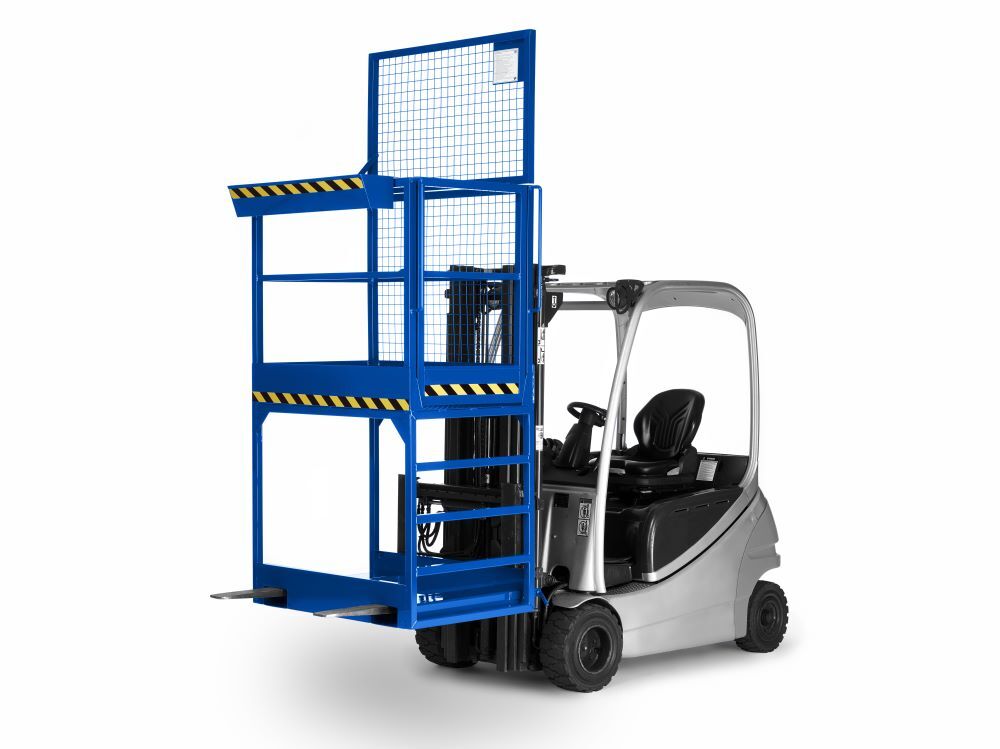 RR Arbeitskorb Typ RAK High 1200x800x2910 RAL5010 Produktbild RR Arbeitskorb Typ RAK High 1200x800x2910 RAL5010 bild 2