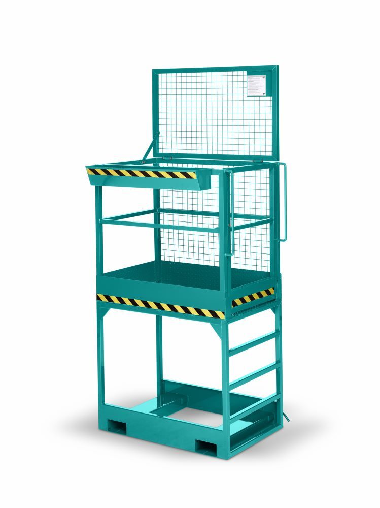 RR Arbeitskorb Typ RAK High 1200x800x2910 RAL5018 Produktbild RR Arbeitskorb Typ RAK High 1200x800x2910 RAL5018