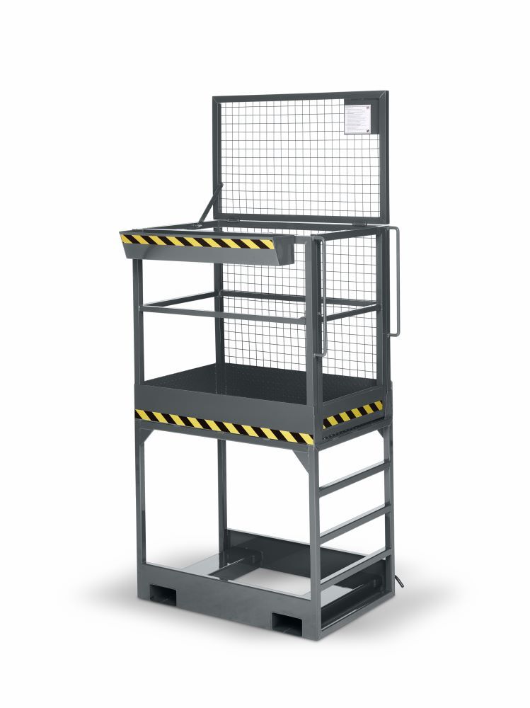 RR Arbeitskorb Typ RAK High 1200x800x2910 RAL7005 Produktbild RR Arbeitskorb Typ RAK High 1200x800x2910 RAL7005