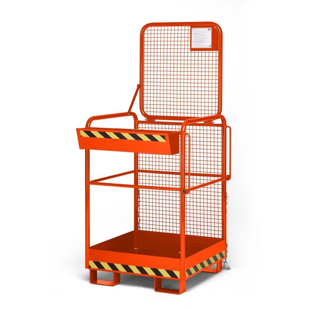 RR Arbeitskorb Typ RAK One 800x800x1900 RAL 2004 Produktbild RR Arbeitskorb Typ RAK One 800x800x1900 RAL 2004