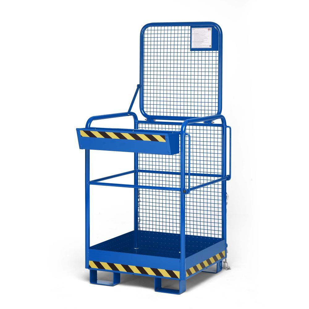 RR Arbeitskorb Typ RAK One 800x800x1900 RAL 5010 Produktbild RR Arbeitskorb Typ RAK One 800x800x1900 RAL 5010