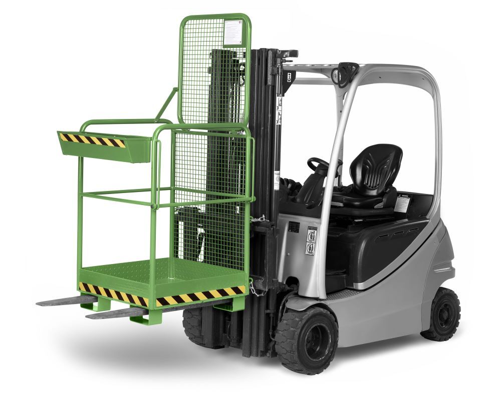 RR Arbeitskorb Typ RAK One 800x800x1900 RAL 6011 Produktbild RR Arbeitskorb Typ RAK One 800x800x1900 RAL 6011 bild 2